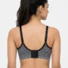 webp38 Heather Grey Comfort Support Wireless Bra X-Small Size