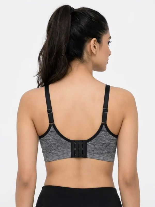 webp38 Heather Grey Comfort Support Wireless Bra X-Small Size
