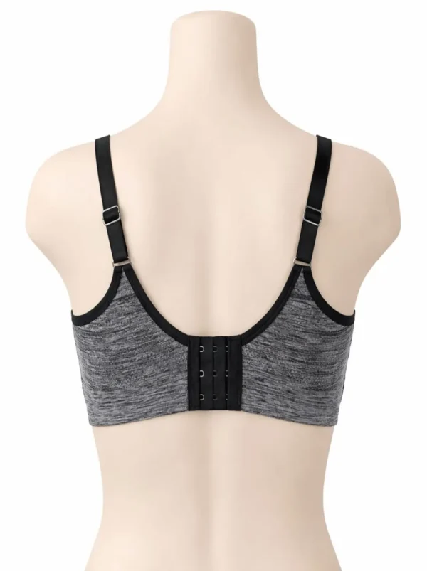webp40 Heather Grey Comfort Support Wireless Bra X-Small Size