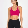 webp74 Primark Cares Women’s Seamless Sports Bra – Bright Pink | Size Large (UK 14–16)