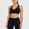 1i Original Gymshark AirMesh Sculpt Racerback Sports Bra Medium