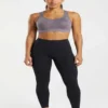 1y Original Gymshark Apex Mesh Sports Bra – Evening Mauve Small