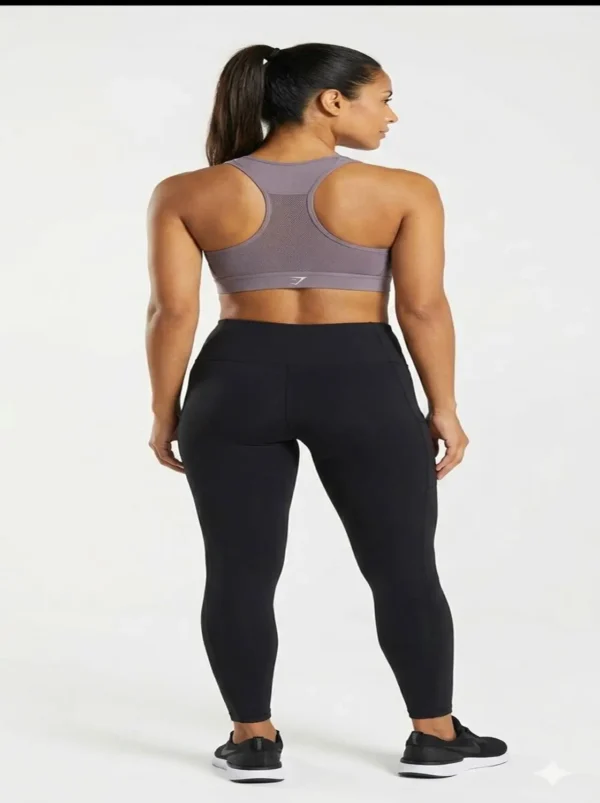 1z Original Gymshark Apex Mesh Sports Bra – Evening Mauve Small