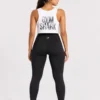 Original Gym Shark Essential Cropped Training Tank – White -Small