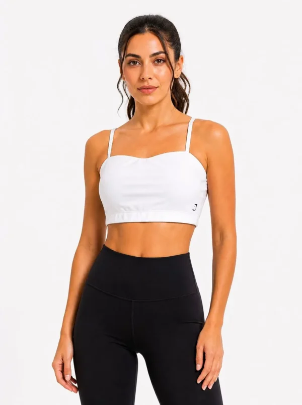 Original Gymshark Essential Sculpt Strap Bandeau Sports Bra Large
