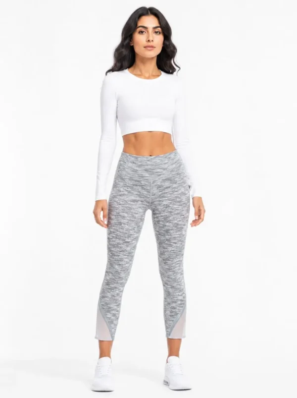 3r Original Lululemon Align High-Rise Mesh Hem Legging – Heather Grey- Small