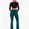 Original Lululemon Align High-Rise Printed Flared Legging Small – Emerald Teal