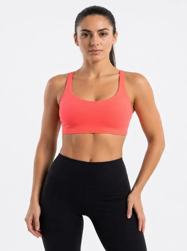 72 Original Lululemon Energy Strappy Sports Bra – Hot Coral Small