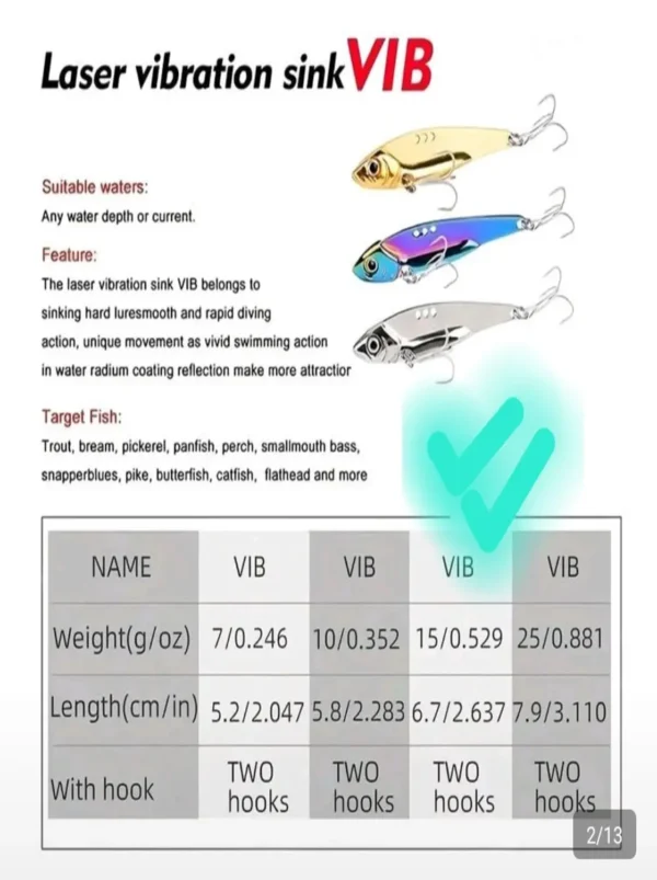 WhatsApp Image 2026-05-15 at 20.57.02 3pic Bionic Hard Lipless Crankbait For Long Casting 15g weight