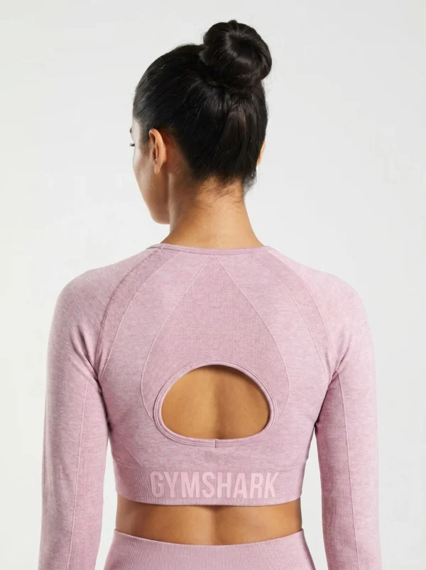 make_a_new_Picture_with_202605011317 Original Gymshark Vital Seamless 2.0 Long Sleeve Crop Top Size Medium