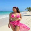 make_a_woman_wear_thies_202605152115 Swim Mod 3pcs/Set Women's Neck Beach Tie-up Bikini Set Made by MRS in China