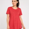 027 Original Skechers Women’s Heathered Coral Performance Tunic Top – Size Small