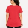 028 Original Skechers Women’s Heathered Coral Performance Tunic Top – Size Small