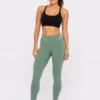 Original Gymshark Vital Sculpt High-Waisted Leggings – Sage Green X Small