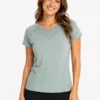 Women’s 3-Tee Bundle – Sage Green, Olive Green & Sunset Orange Tees - view 2