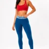 073 Original Gymshark Velocity Blue Performance Leggings Small
