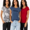 088 Women’s Fashion T-Shirt Bundle – Pack of 3