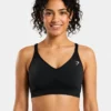 1011 Original Gymshark Seamless Medium Support Sports Bra – Black XXL