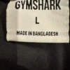 1016 Original Gymshark Racerback Training Crop Tank – Black Large