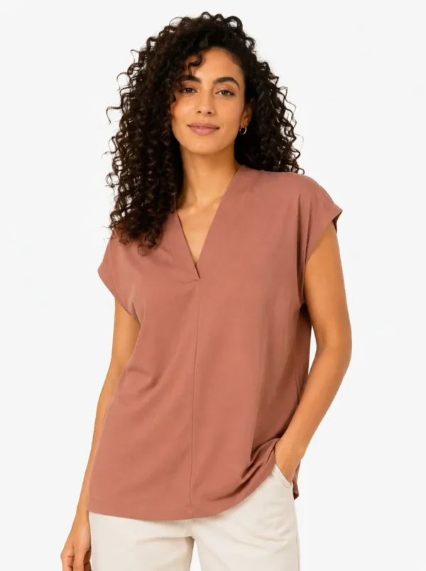 Women’s 3-Top Combo – Midnight Butterfly Bliss, Pearl Lace Elegance & Dusty Rose Luxe Tops - view 4