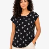 Women’s 3-Top Combo – Midnight Butterfly Bliss, Pearl Lace Elegance & Dusty Rose Luxe Tops - view 2