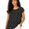 132 Women’s 3-Top Combo – Ruby Geometric, Butterfly Bloom & Ocean Breeze Tops - view 3