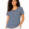 133 Women’s 3-Top Combo – Ruby Geometric, Butterfly Bloom & Ocean Breeze Tops - view 4