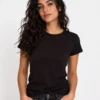 143 Women’s 3-Top Bundle – Classic Stripe Chic, Essential Black Everyday & Active Comfort Long Sleeve - view 3
