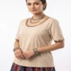 Women’s 3-Top Bundle – Love is Endless, Gilded Trim Neutral & Ombre Henley - view 2