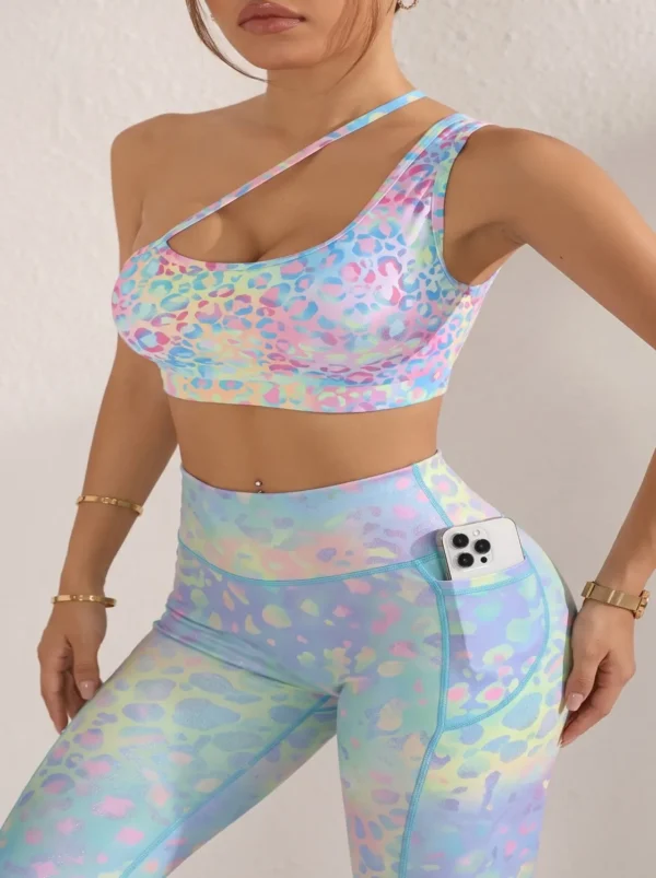 Make_new_picture_use_cloths_202607271818 (1) ((MRS Premium Collection)) Cosmic Iridescent Sports Bra & Flare Pant Co-ord