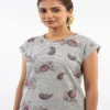 Women’s 3-Top Bundle – Patterned Polo, Paisley Tee & Graphic Tank Top - view 3
