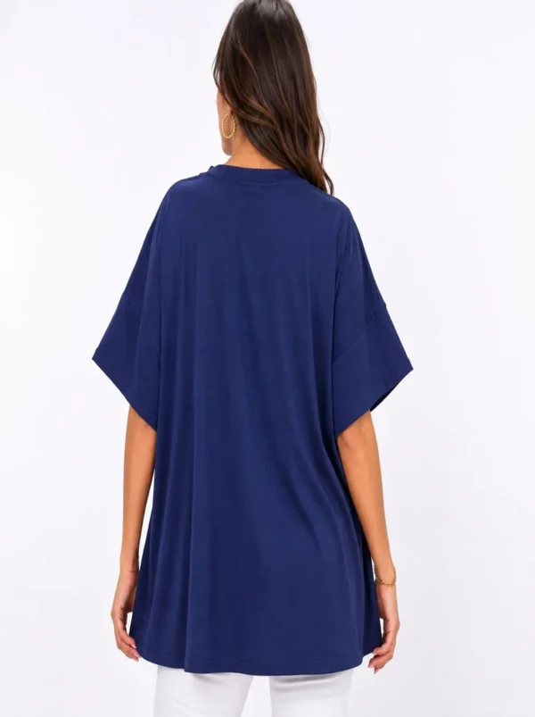 WhatsApp Image 2026-06-12 at 23.15.46 (1) Women's 3-Top Bundle – Grey Striped Top, Royal Blue Tunic & Yellow Floral Top (2XL)