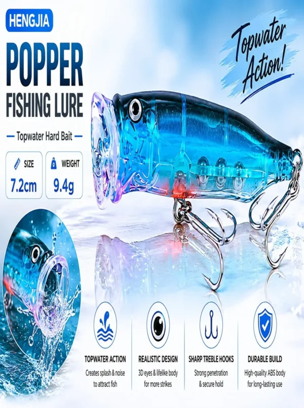 OceanFlash™ Laser Reflective Minnow Fishing Lure – 20g Hard Bait