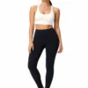 Original Lululemon SculptFit High-Rise Mesh Panel Leggings – Black-Small