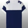 1072 Manfinity LEGND Unisex Varsity 32 Colorblock Jersey T-Shirt – Navy Blue & White