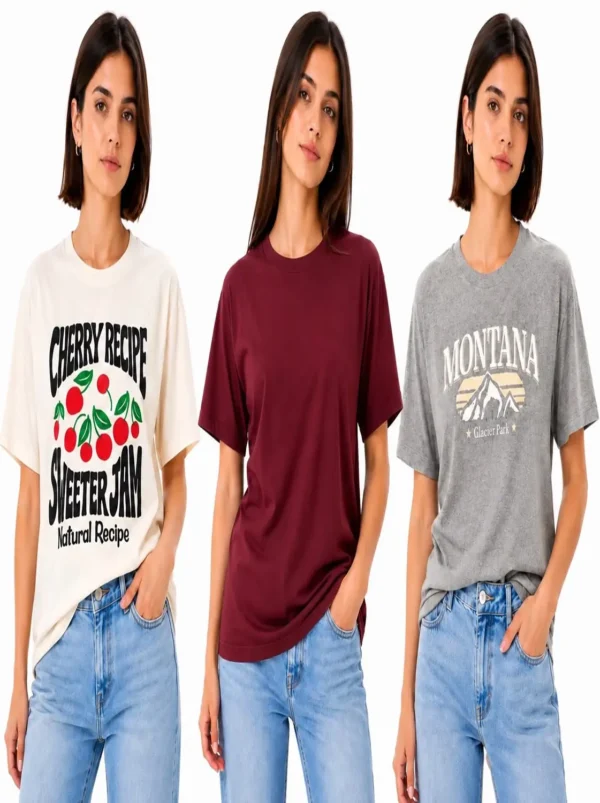 Everyday Essentials – 3 T-Shirt Combo (Large)