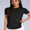 1080 Women’s Mesh Side Panel Performance Active T-Shirt