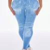 Pack of 3 ,Petite Capri tights Velisys Velisys Women's Black, Blue, Light Blue