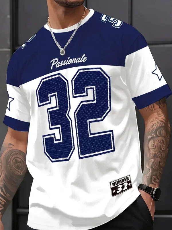 Make_new_picture_8k_quality_202607140854 The "Passionate 32" Athletic Jersey Tee