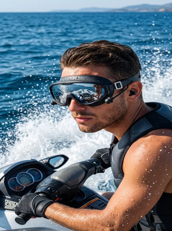 Pro Active Goggles for swimming pool, jet sky, windsurf, snorkeling and water activity.