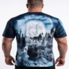 Man_wearing_T-shirt_from_back_202607080831 Mystic Wolf All-Over Print Tee Size: 5-XL