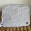 P0 Original Lululemon Everywhere Belt Bag 1L – Grid Light Grey