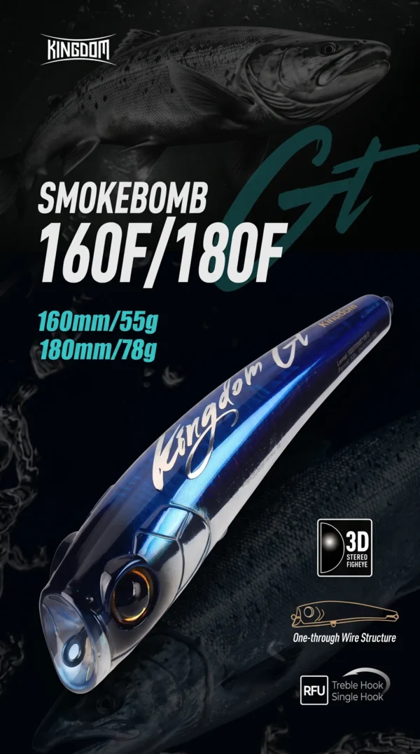 Make_new_8k_picture_2K_202608041415 (2) Kingdom Sea Fishing topwater Fishing Lure 180mm-55g - view 5