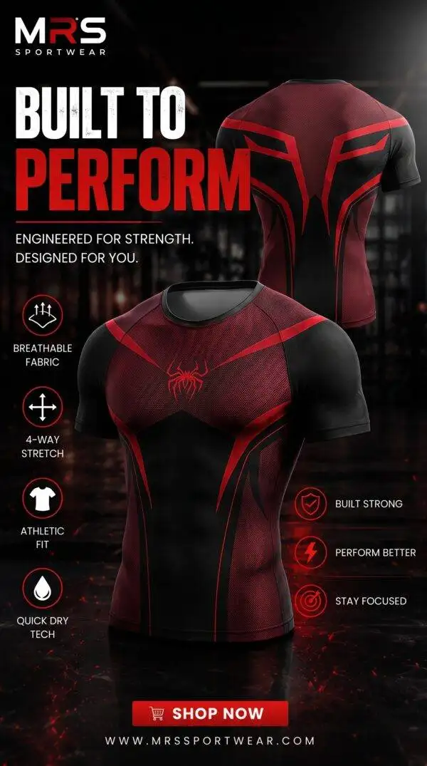 Make_new_picture_2K_202608080112 MRS Sportwear SpiderStrike Compression T-Shirt - view 8