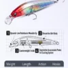 Kingdom King Art 110mm Sinking Minnow Lure. 18g - view 4
