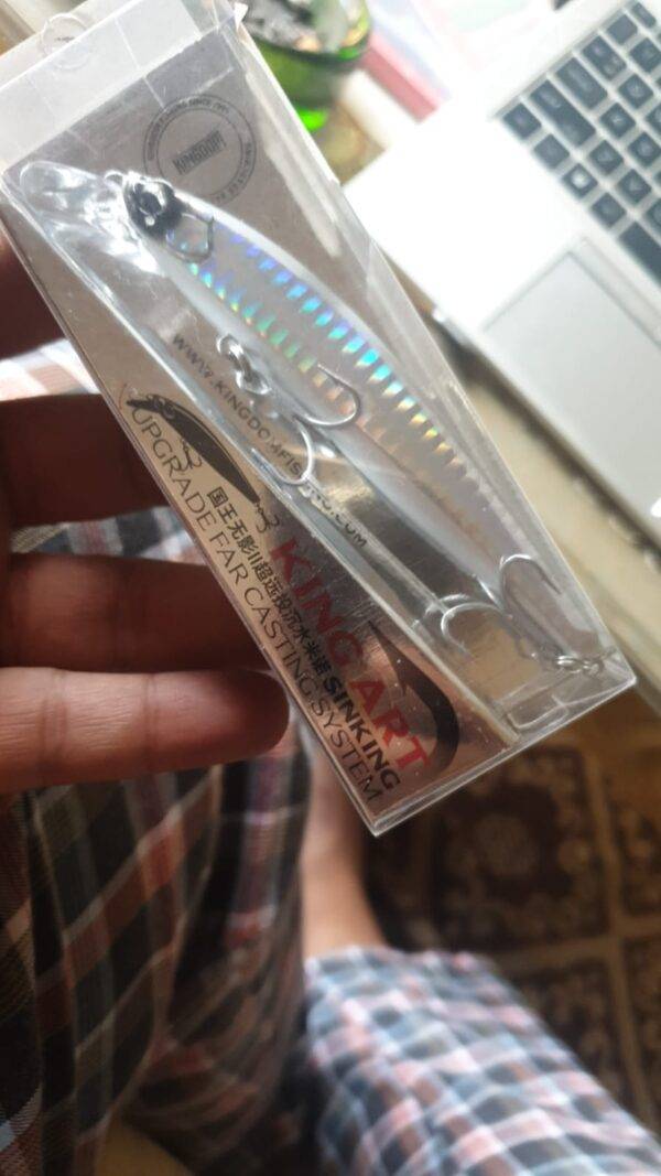 Kingdom King Art 110mm Sinking Minnow Lure. 18g - view 7