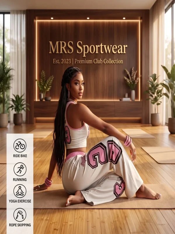 Add_logo_to_picture_2K_20261019215920 MRS Slaydiva Women's Two Pieces Outfits White Summer Graphic Streetwear City Break