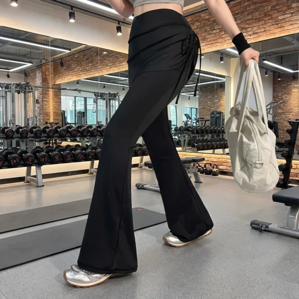 Create_gym_background_picture_2K_202609012056 2-in-1 Skirt Leggings high-waisted flared fit