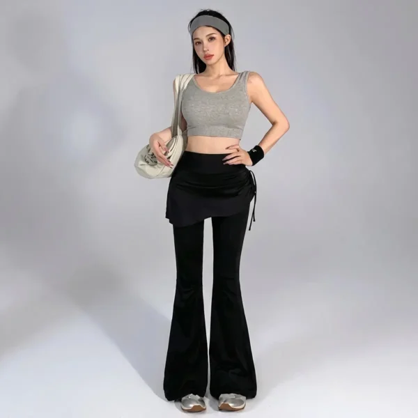 Make_picture_of_1200_x_202609012115 2-in-1 Skirt Leggings close-up flare hem