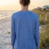 St. Pete Beach coastal classic long sleeve tee back view